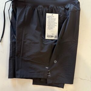 lululemon athletica Men's Black Athletic Shorts